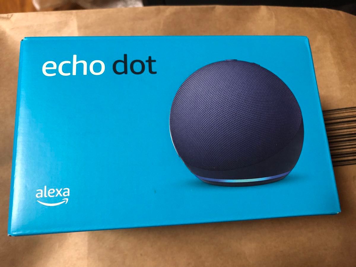 Echo Dot (エコードット) 第5世代 - Alexa、センサー搭載、鮮やかなサウンド｜ディープシーブルー