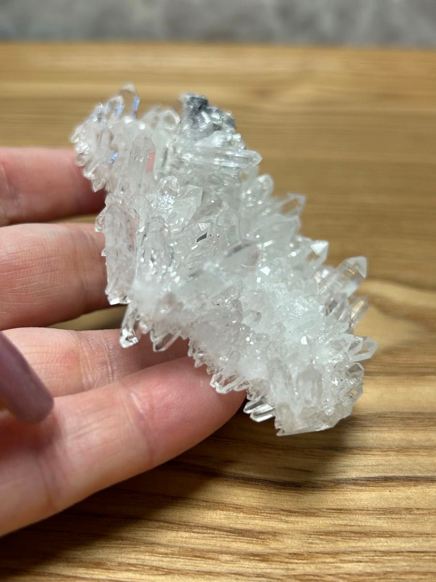 水晶クラスター② 四川省産　　原石 天然石 鉱物 結晶 水晶