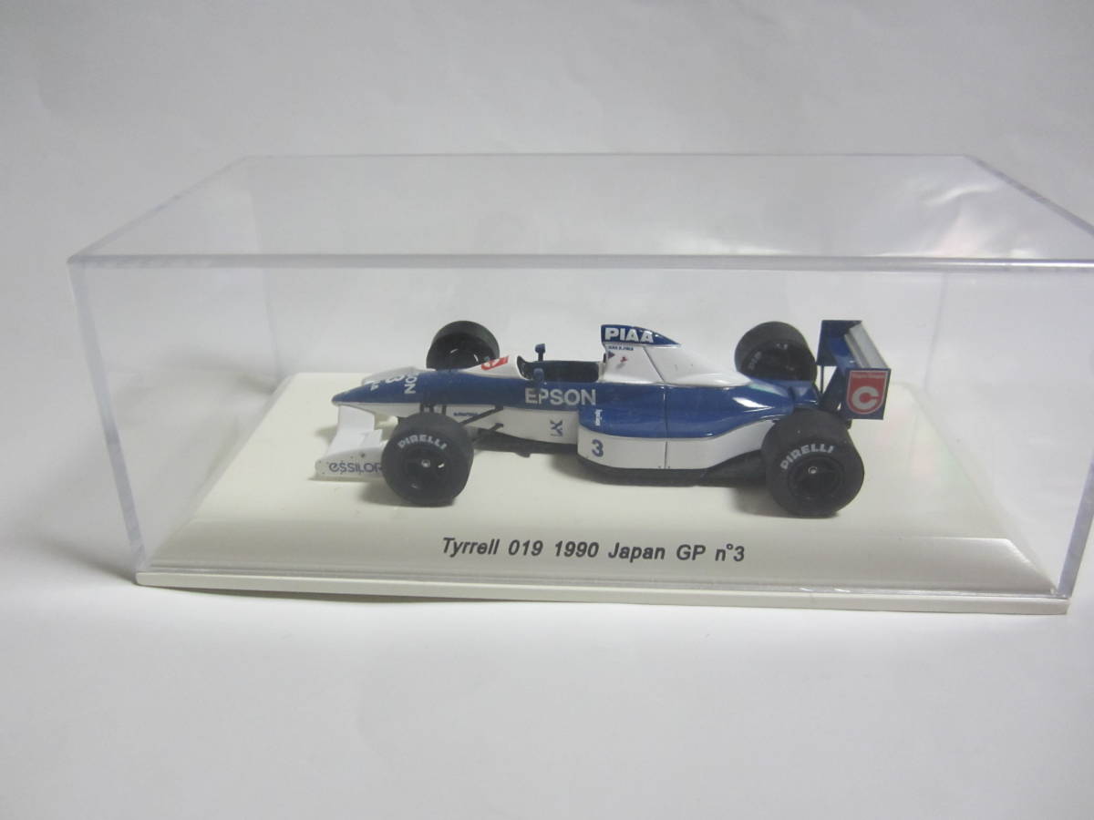 即決 Reve レーヴ 1/43 ティレル 019 フォード №3 1989年日本GP 中嶋悟の画像2