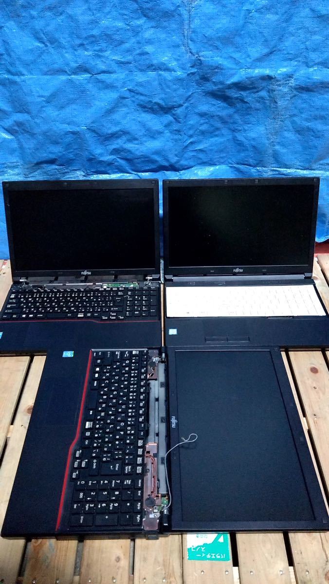 富士通LIFEBOOK　A573/G A574/HX A577/RX 3台マトメデ（管M-KT7）ノートPC パソコン ライフブック FUJITSU_画像1