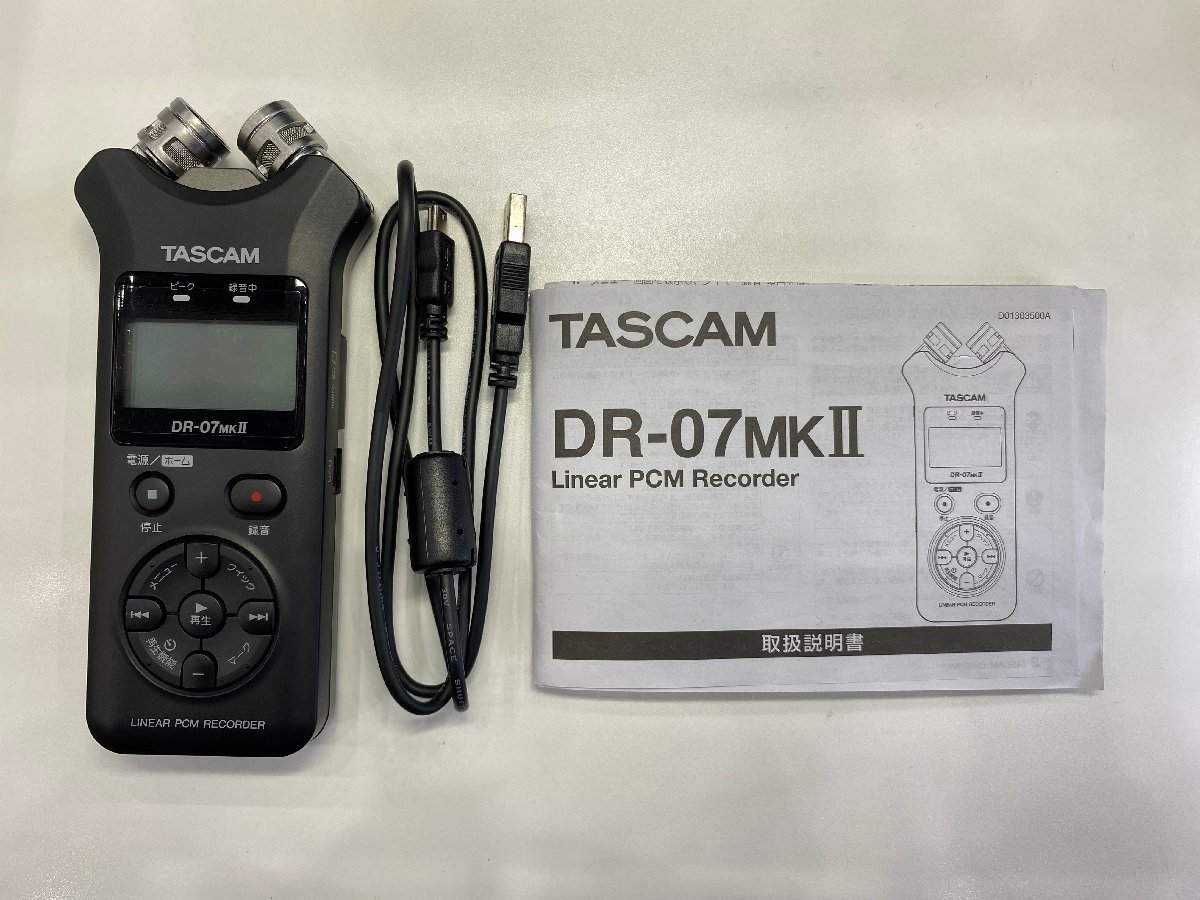 TASCAM DR-07 MK2 VER2 【No.1137】_画像7