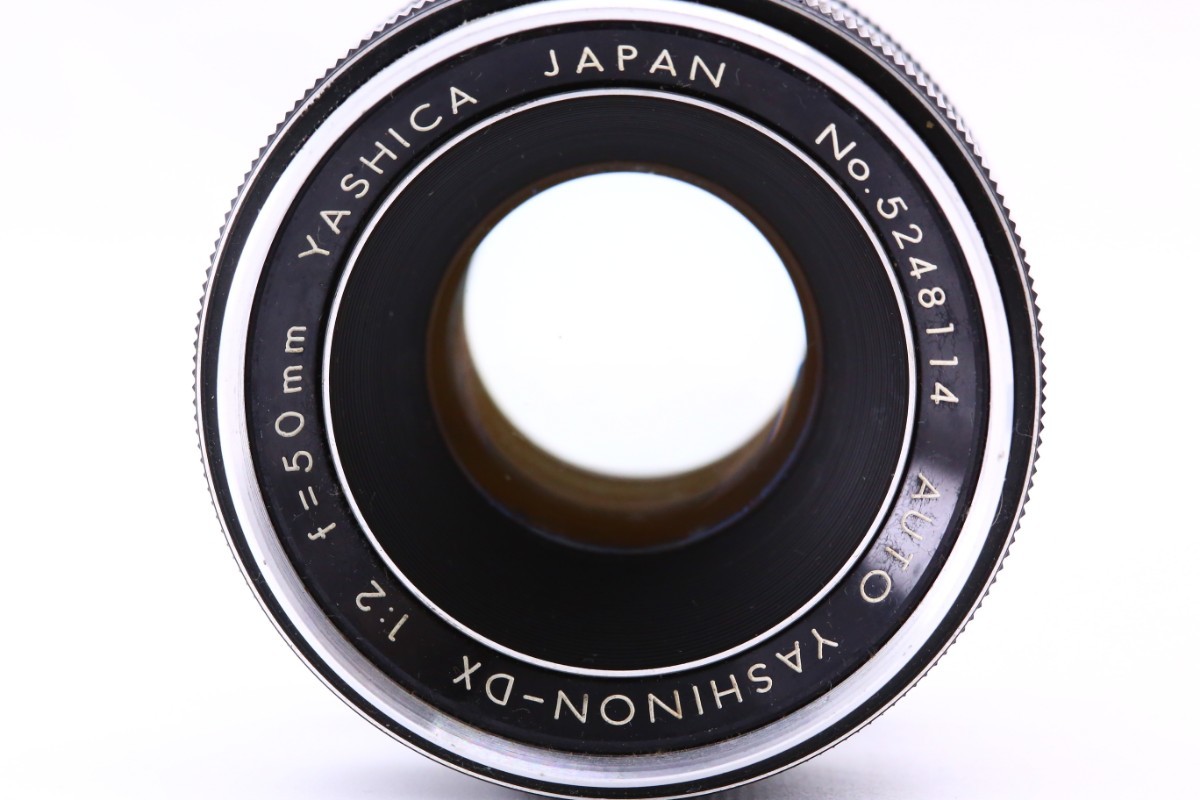 【希少品】ヤシカ YASHICA AUTO YASHINON-DX 50mm F2 M42 5248114_画像3