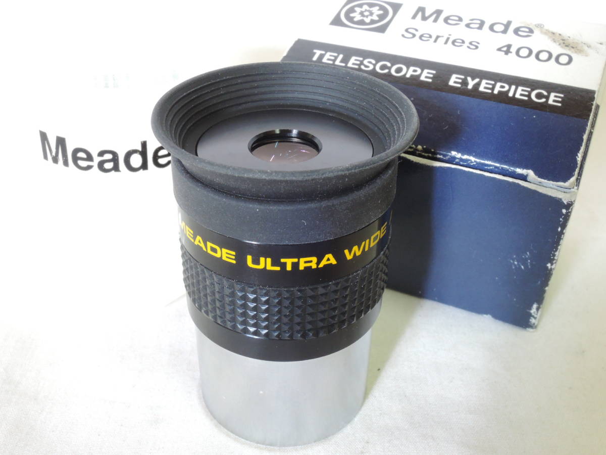 Meade Series 4000 ULTRA WIDE ANGLE 4.7mm MULTI-COATED TELESCOPE EYEPIECE w Case＆Box／ミード 望遠鏡用アイピース ケース/元箱付の画像1