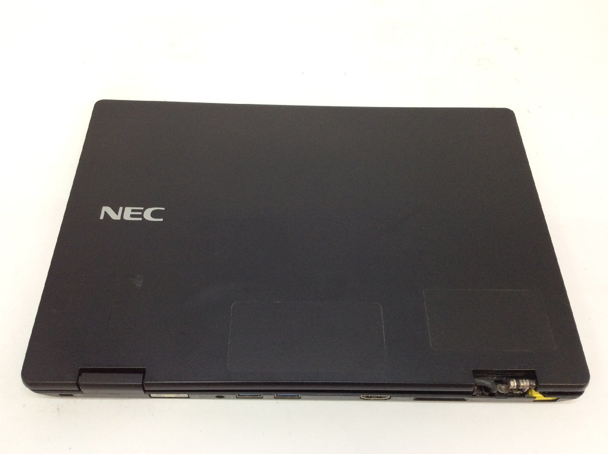 ジャンク/ NEC PC-VKA10HGG6QD3 Intel Core m3-7Y30 メモリ4.1GB SSD128.03GB 【G18687】_天板にシール跡があります