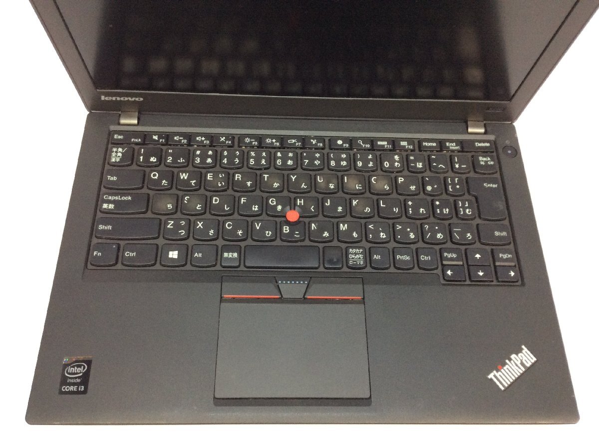 ジャンク/ LENOVO 20CLA1U2JP ThinkPad X250 Intel Core i3-5010U メモリ8.19GB HDD500.1GB 【G19552】の画像4