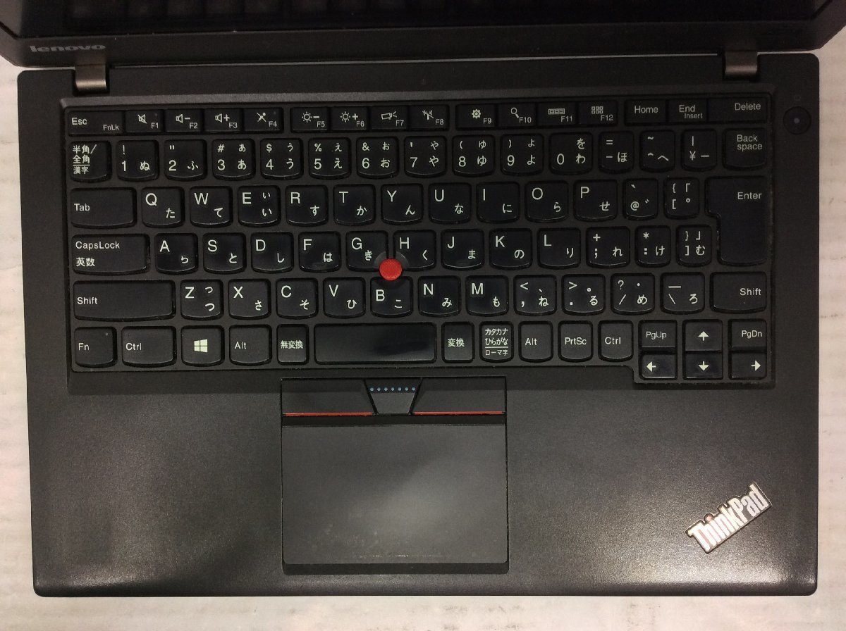 ジャンク/ LENOVO 20CLA271JP ThinkPad X250 Intel Core i3-5010U メモリ4.1GB HDD500.1GB 【G19627】_キーボードにテカリがあります