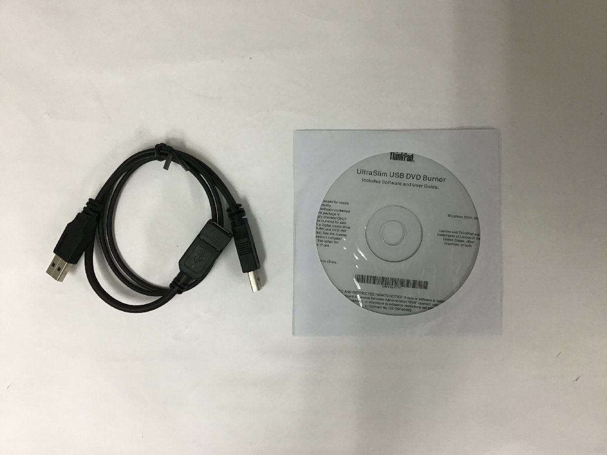 2 шт. комплект Lenovo ThinkPad Ultra Slim USB DVD Burner установленный снаружи DVD Drive рабочее состояние подтверждено 