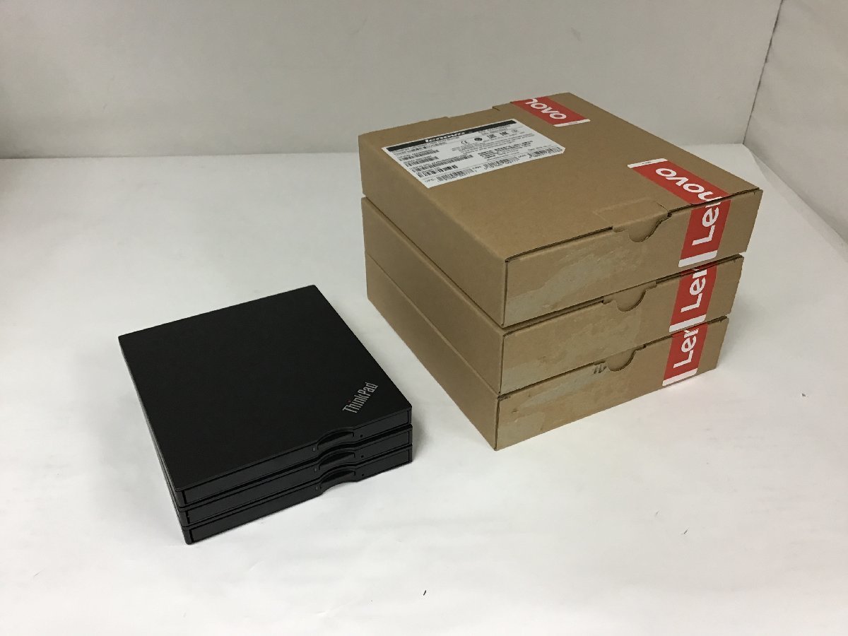 3台セット Lenovo ThinkPad Ultra Slim USB DVD Burner 外付けDVDドライブ 動作確認済み_写真は使いまわしております