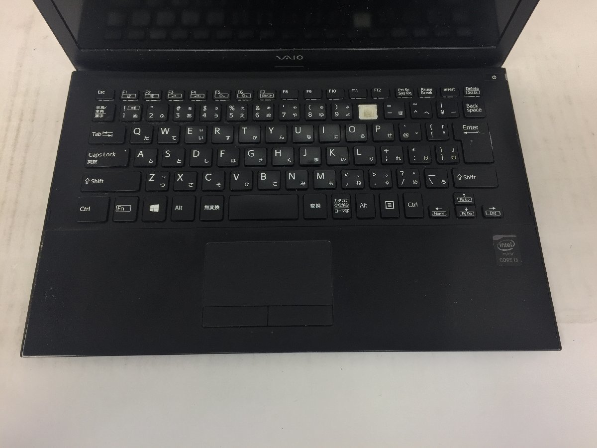 ジャンク/ VAIO VJP132 Intel Core i3-5005U メモリ4.1GB SSD128.03GB 【G18764】_一部のキートップが欠品しています