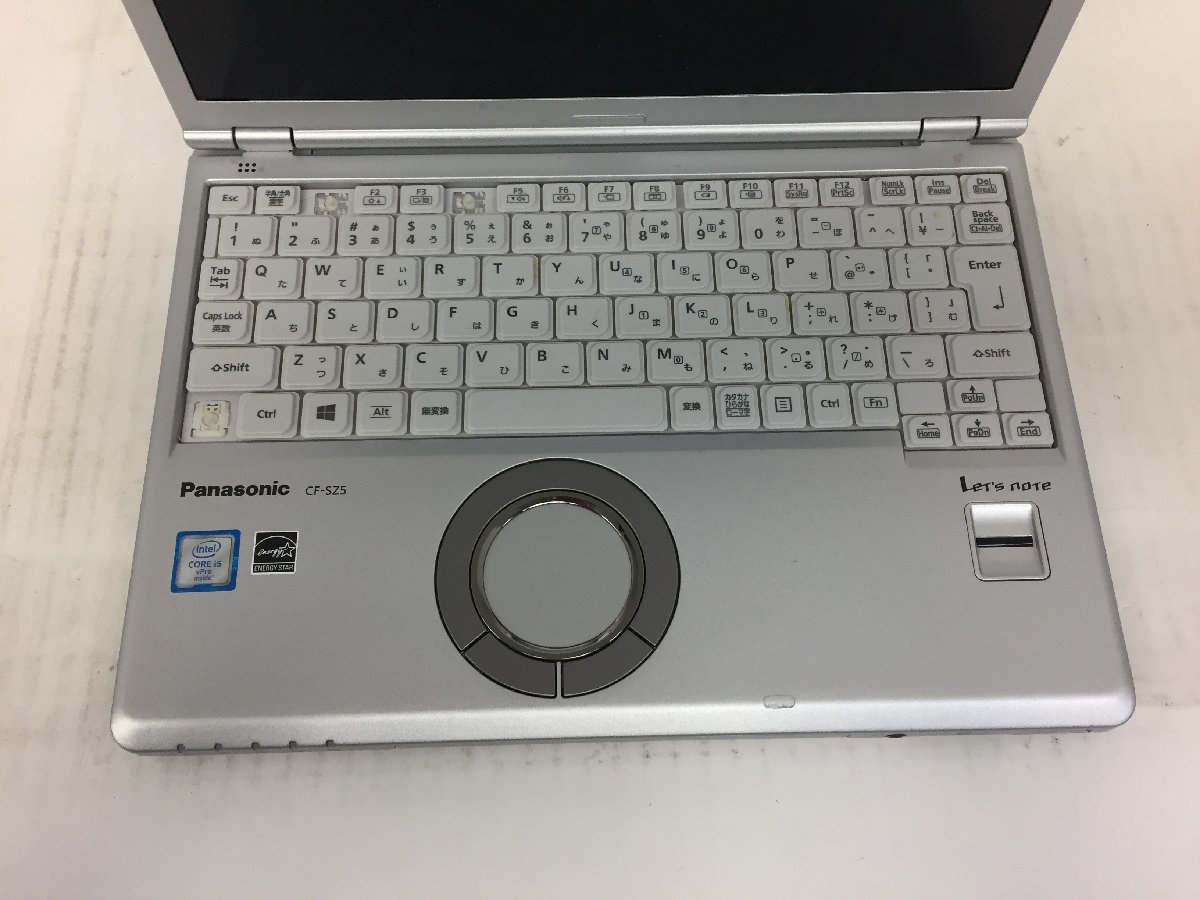 ジャンク/ Panasonic CF-SZ5P195S Intel Core i5-6300U メモリ4.1GB SSD128.03GB 【G18920】_一部のキートップが欠品しています