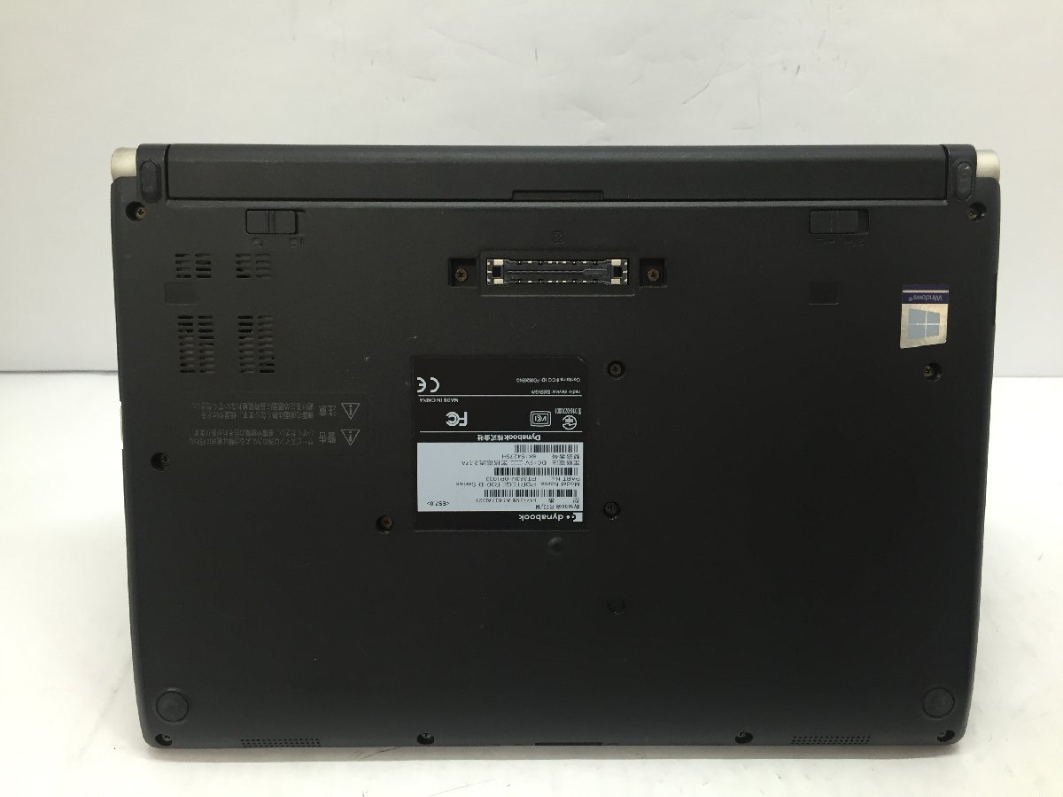 ジャンク/ TOSHIBA dynabook R73/M PR73MFA1437AD21 Intel Core i3-7100U メモリ4.1GB SSD256.06GB 【G19044】_画像7