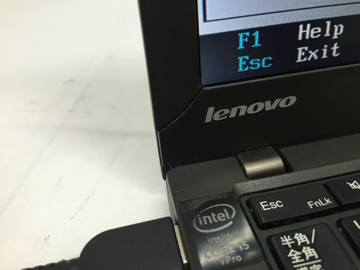 ジャンク/ LENOVO 20CLA3TYJP ThinkPad X250 Intel Core i5-5300U メモリ8.19GB HDD500.1GB 【G19507】_液晶フレームにひび割れがあります