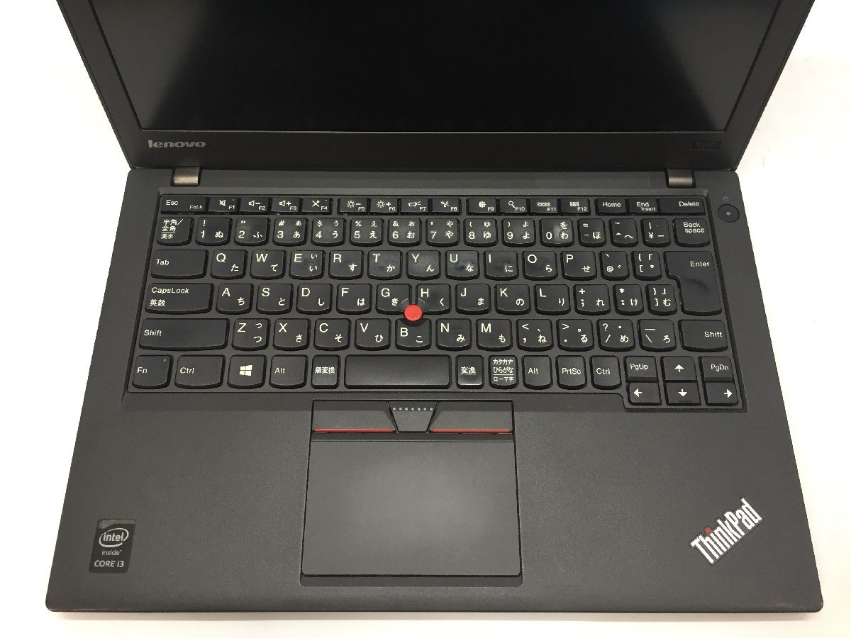 ジャンク/ LENOVO 20CLA1U2JP ThinkPad X250 Intel Core i3-5010U メモリ8.19GB HDD500.1GB 【G19655】の画像4