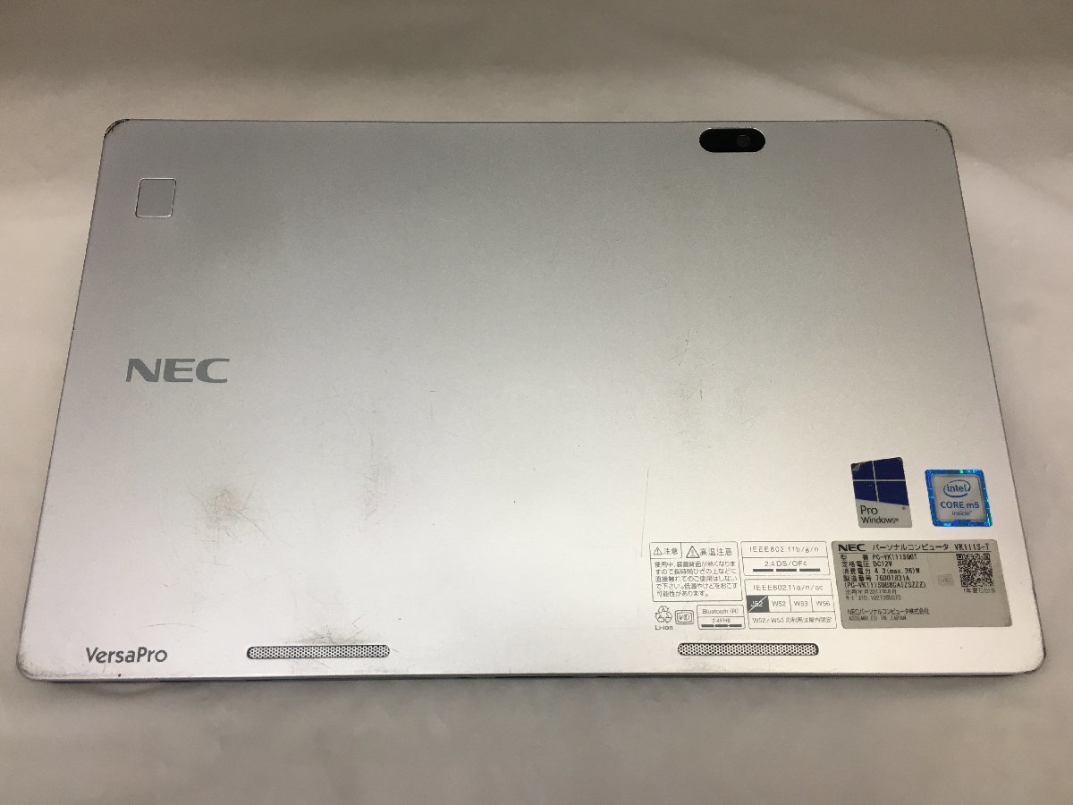  Junk /NEC VersaPro PC-VK111SQGT/Core m5-6Y54 1.10GHz/64GB/8GB/11.6 дюймовый /Windows10 Pro/ большая вместимость память / высота разрешение / no. 6 поколение /AC отсутствует 