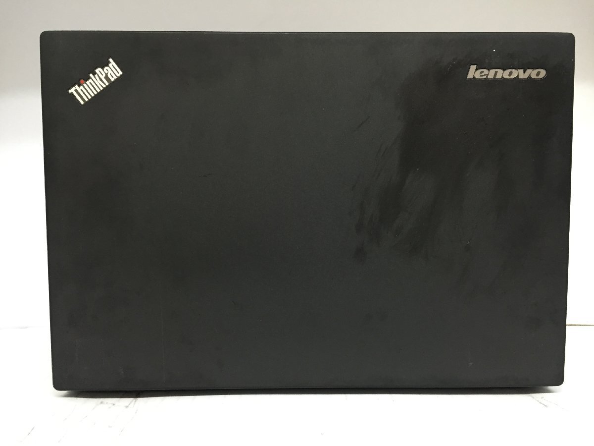 ジャンク/ LENOVO 20CLA1U2JP ThinkPad X250 Intel Core i3-5010U メモリ8.19GB HDD500.1GB 【G19598】_天板に汚れと傷があります