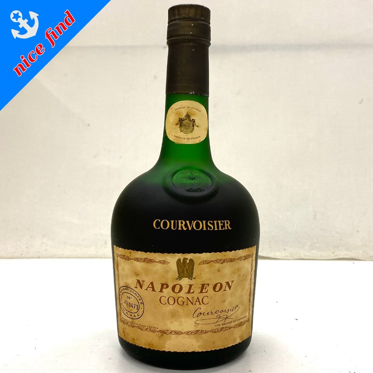 未開栓◆クルボアジェ COURVOISIER◆NOPOLEON ナポレオン 700ml アルコール40% ブランデー コニャック 洋酒 古酒 お酒_画像1