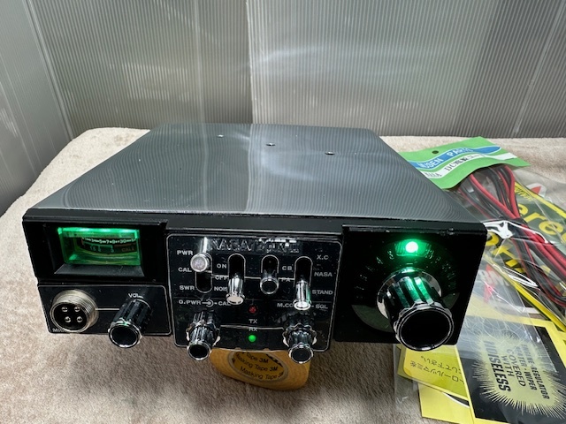 NASA 72GX-II トランシーバー 受信機 Yahoo!オークション - NASA72GX-Ⅱ28mhz/シャーシも上下