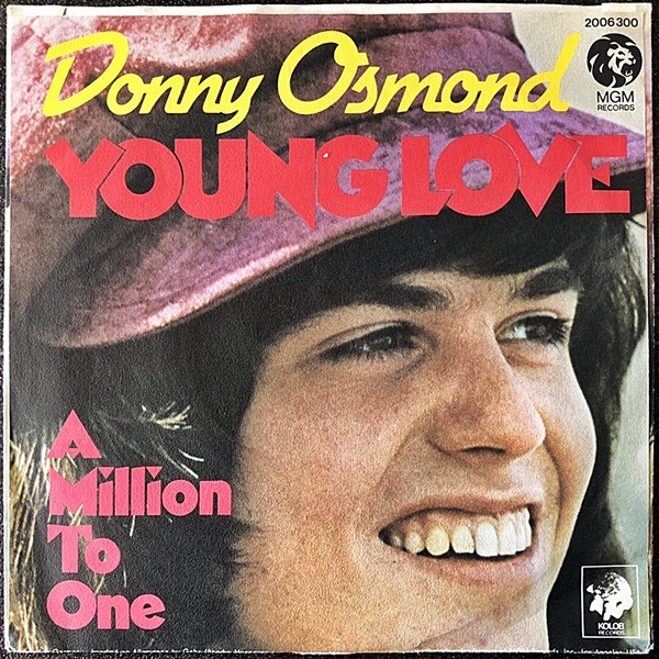 【Disco & Soul 7inch】Donny Osmond / A Million To One_画像2