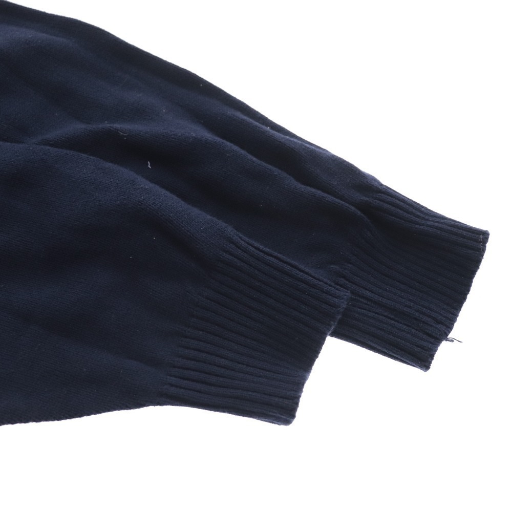 ■ ジバンシィ セーター ニット スター 切替 イタリア製 トップス メンズ ネイビー系 コットン100_画像4