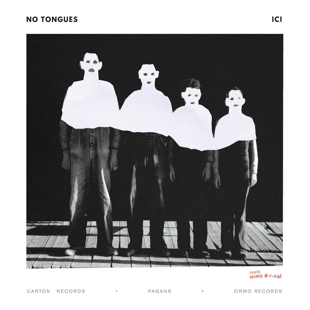 新品　No Tongues / Ici (LP) (Experimental,Jazz)_画像1
