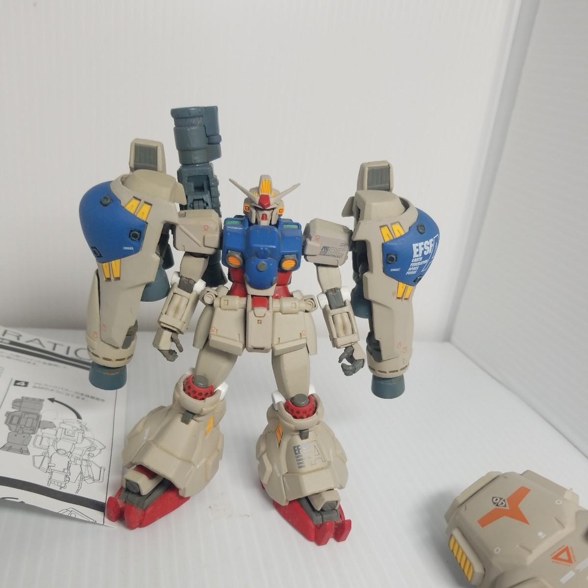 N-350g 2/2 FIX GP02 サイサリス ガンダム　ジャンク フィギュア _画像5