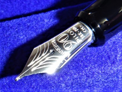 パイロット「朱鷺/とき」90周年記念 限定最高級万年筆 本物・未使用☆PILOT NAMIKI 90th Fountain Pen TOKI NEW Made in JAPAN_画像2