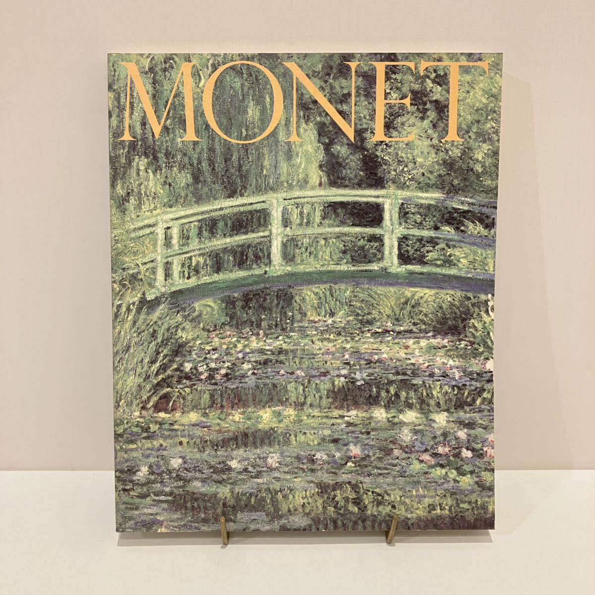 240222図録「MONETモネ展」1991年★クロード・モネ 希少古書 美品 画集 アートブック 作品集_画像1