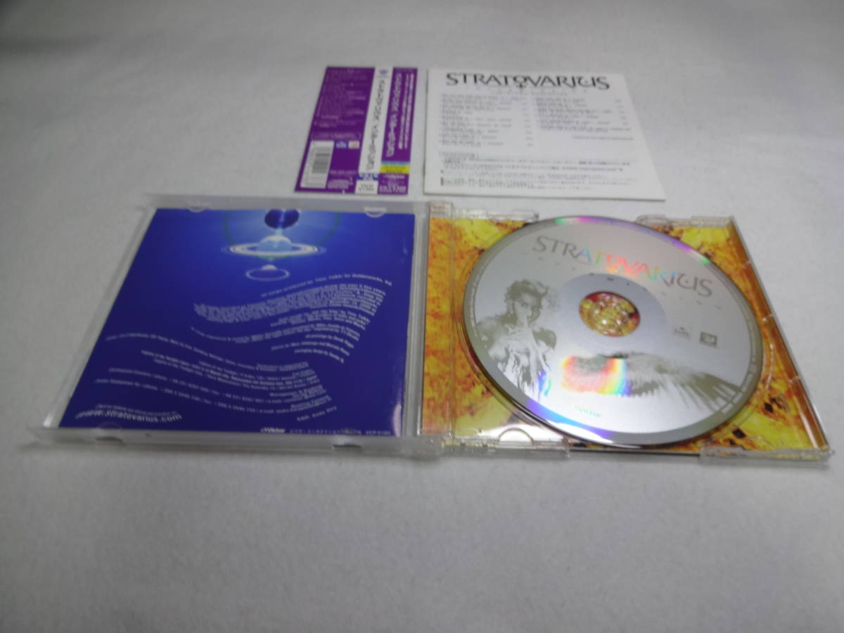CD-EXTRA付　ストラトヴァリウス/インターミッション Stratovarius CD フィンランド出身のパワーメタル・バンド。 日本国内盤_画像2