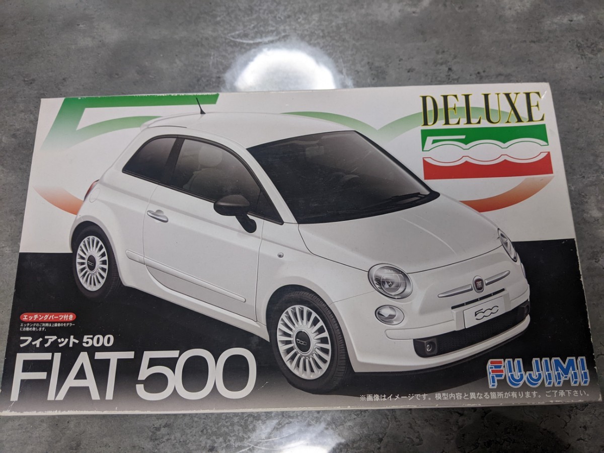 FUJIMI プラモデル リアルスポーツカーシリーズ フィアット500_画像1