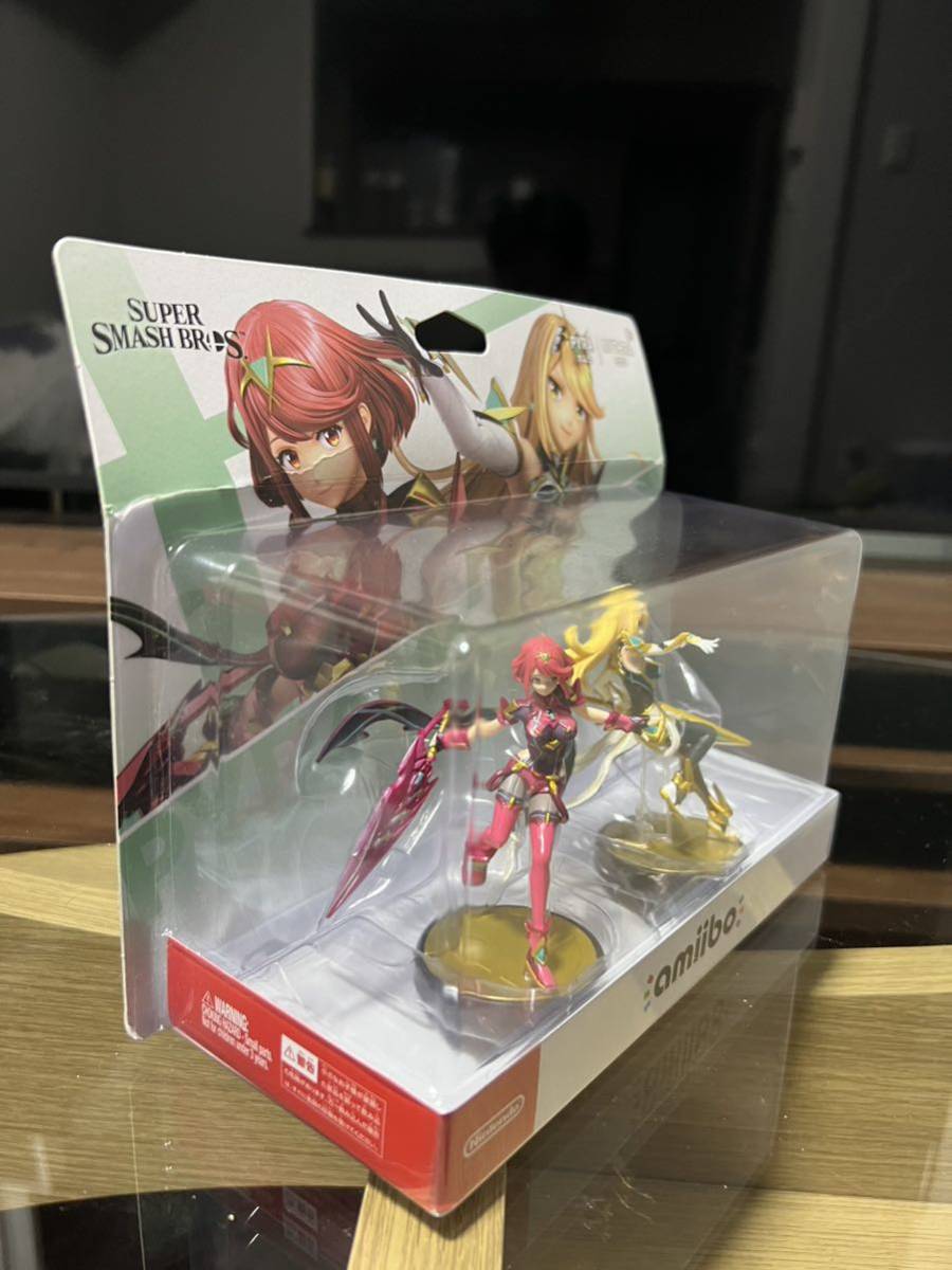 ●未開封品 amiibo スーパースマッシュブラザーズ アミーボ ホムラ ヒカリ フィギュア_画像3