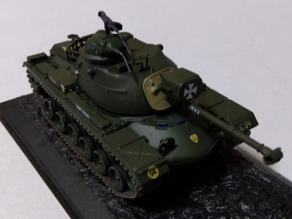 ★ アメリカ陸軍 パットン２型戦車 (M48 A3 Patton 2) 1968 　　　1/72 デアゴスティーニ コンバットタンクコレクション ★_画像6