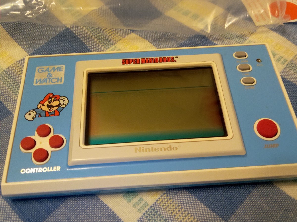 海外版YM-105　ゲームウォッチ マリオブラザーズ マリオブロス Mario Bros. 中古 任天堂 GAME&WATCH_画像7