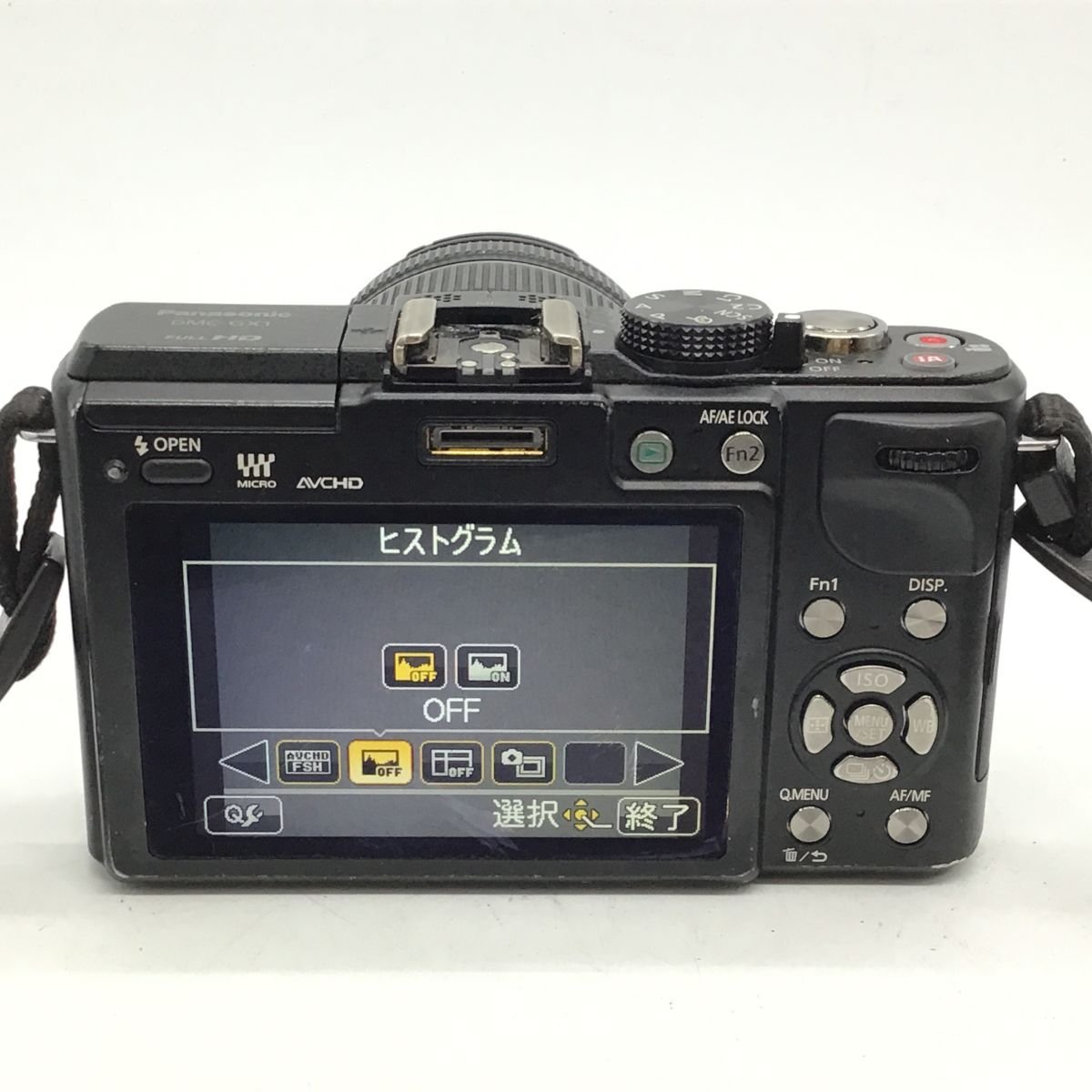 カメラ Panasonic Lumix DMC-GX1 / G VARIO 14-42mm f3.5-5.6 ASPH MEGA O.I.S ミラーレス一眼レフ セット品 現状品 [1496HJ]_画像7