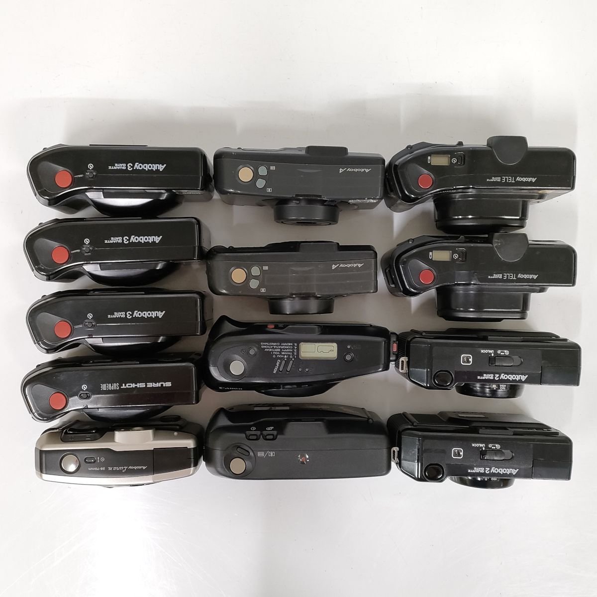 Canon Autoboy 3QD , 2QD , Luna XL , Tele , WT28 他 コンパクトフィルム 13点セット まとめ ●ジャンク品 [8524TMC]_画像9