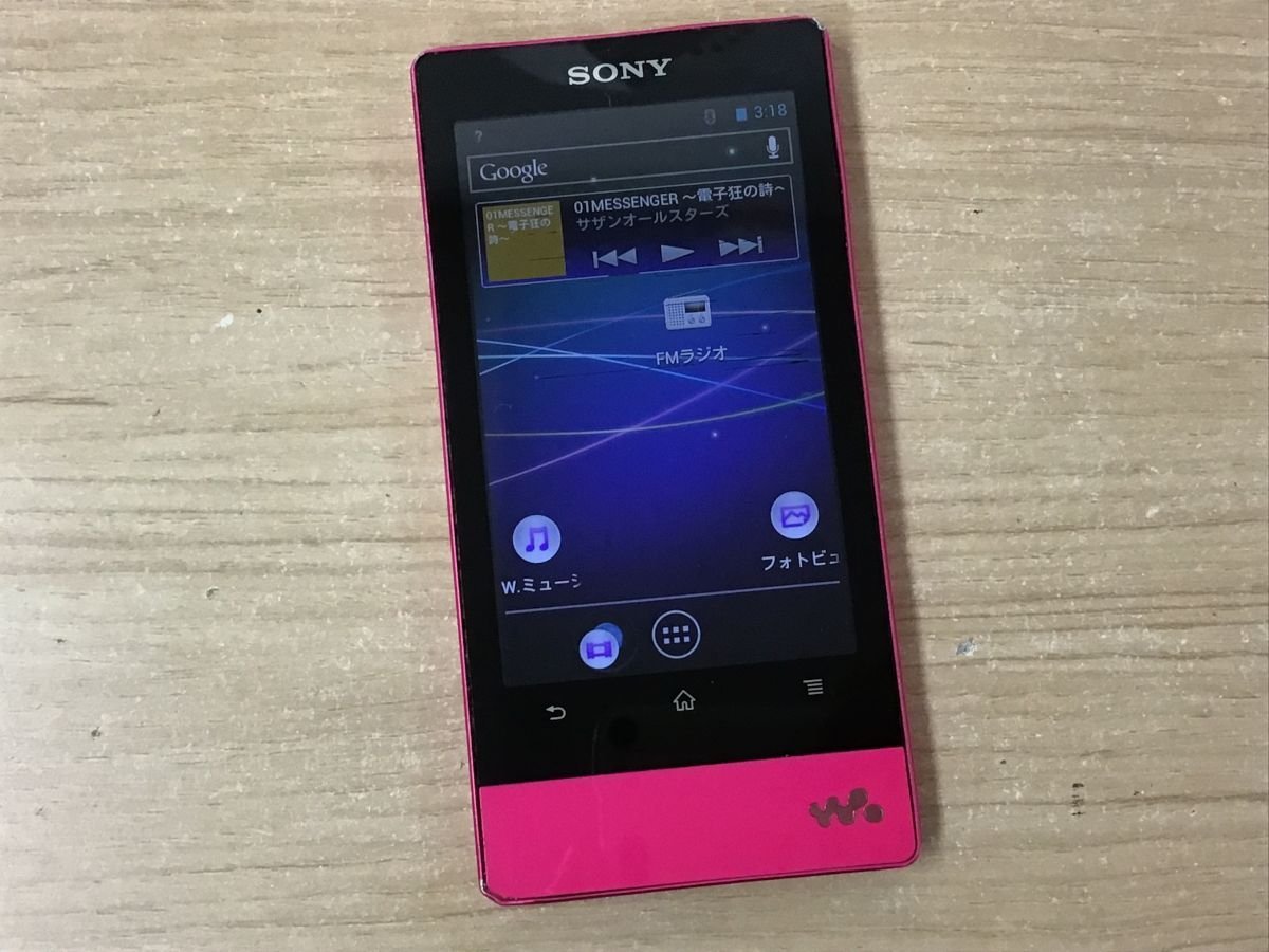 SONY NW-F806 ソニー walkman ポータブルオーディオプレーヤー MP3プレーヤー◆現状品 [3061W]_画像1