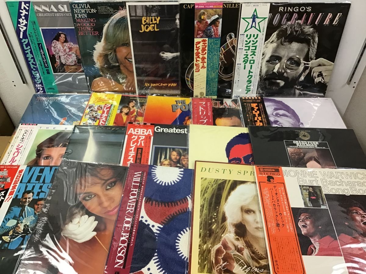 LP 洋楽 ストーンズ ポリス 他 ロック ポップス レコード まとめ 帯付含 大量 40点セット [1335ST]_画像1