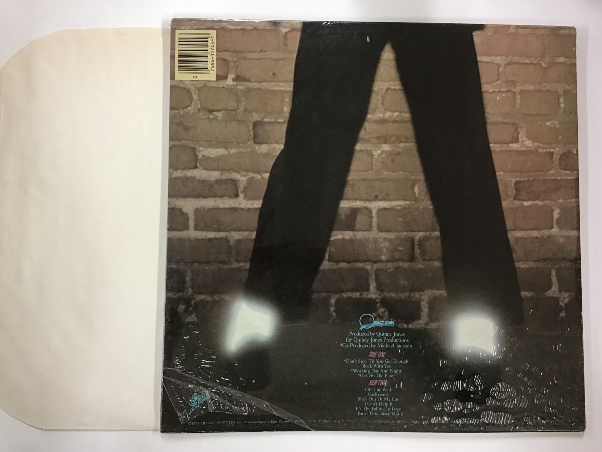 LP / MICHAEL JACKSON / OFF THE WALL / US盤/シュリンク [3763RR]_画像2