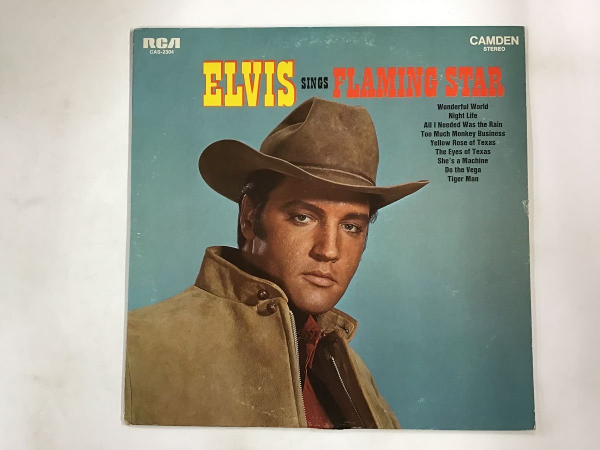LP / ELVIS PRESLEY / ELVIS SINGS ''FLAMING STAR'' / US盤 [4122RR]_画像1