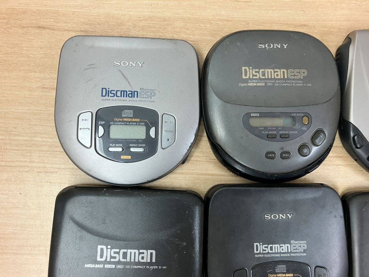 SONY D-365 D-345 D-305 D-275 他 ソニー ディスクマン CDプレーヤー Discman 12点セット◆現状品 [3294W]_画像2