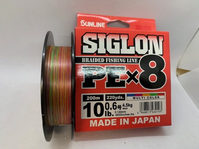 サンライン　SIGLON 　PE-8　200ｍ　0.6号　新品②_画像2