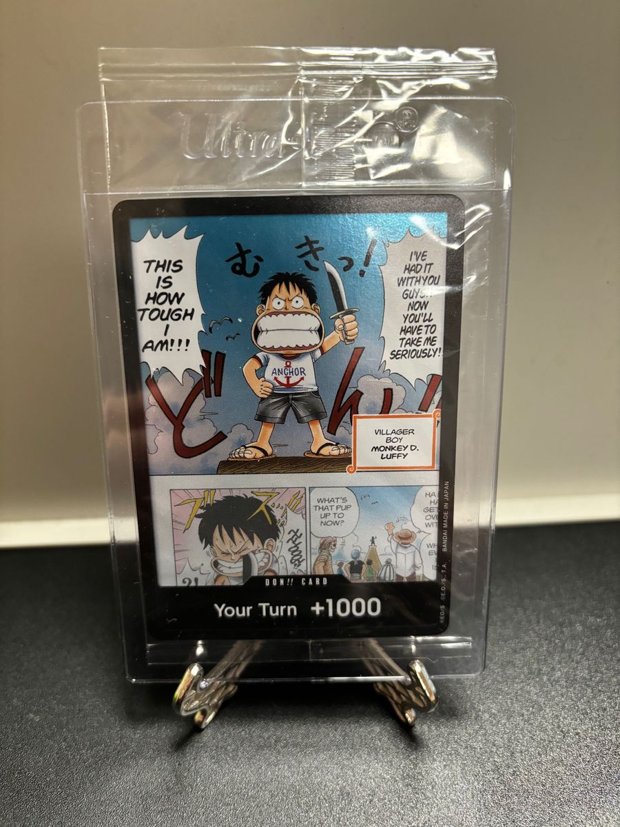 正規品】ワンピースカード 英語 ドン カード 少年ルフィ|Yahoo 正規品】ワンピースカード 英語 ドン カード 少年ルフィ|Yahoo