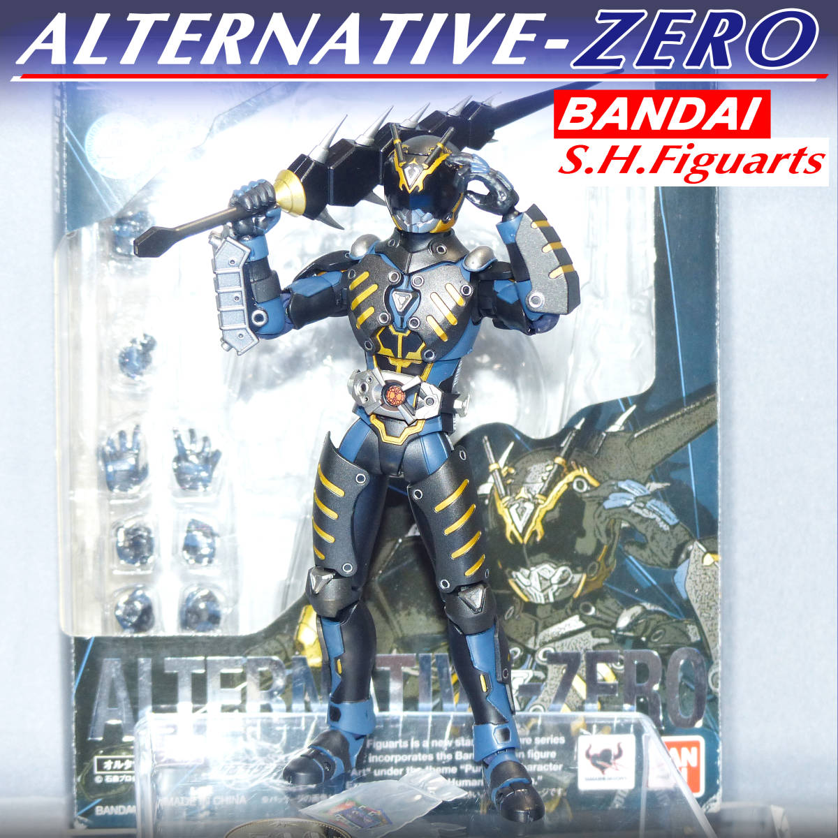 [ вскрыть * хранение товар ]S.H.Figuarts Alterna tib* Zero lS.H. figuarts Kamen Rider Dragon Knight Bandai BANDAI action фигурка 