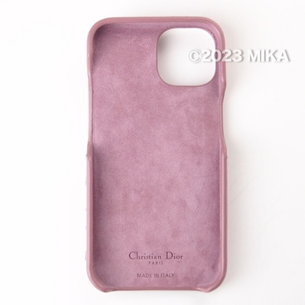 極美品 LADY DIOR IPHONE 14 13 ケース ラベンダー dior iPhone 極美品 LADY DIOR IPHONE 14 13 ケース ラベンダー dior iPhone