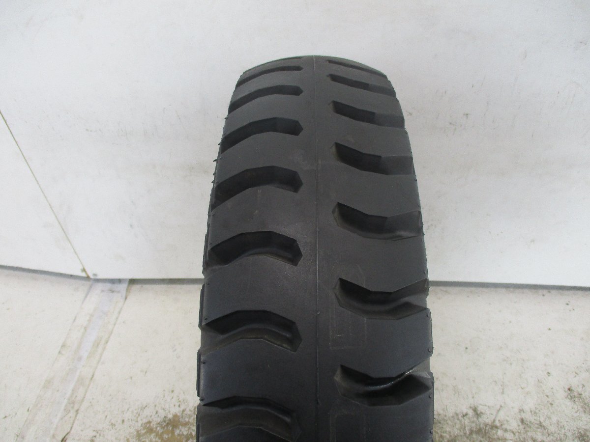 ■中古タイヤ■　6.00-9 6PLY RATING CART BRIDGESTONE U-106 フォークリフト用 ナイロン チューブ バイアス 激安 中古　送料無料　B292_溝約8分山位