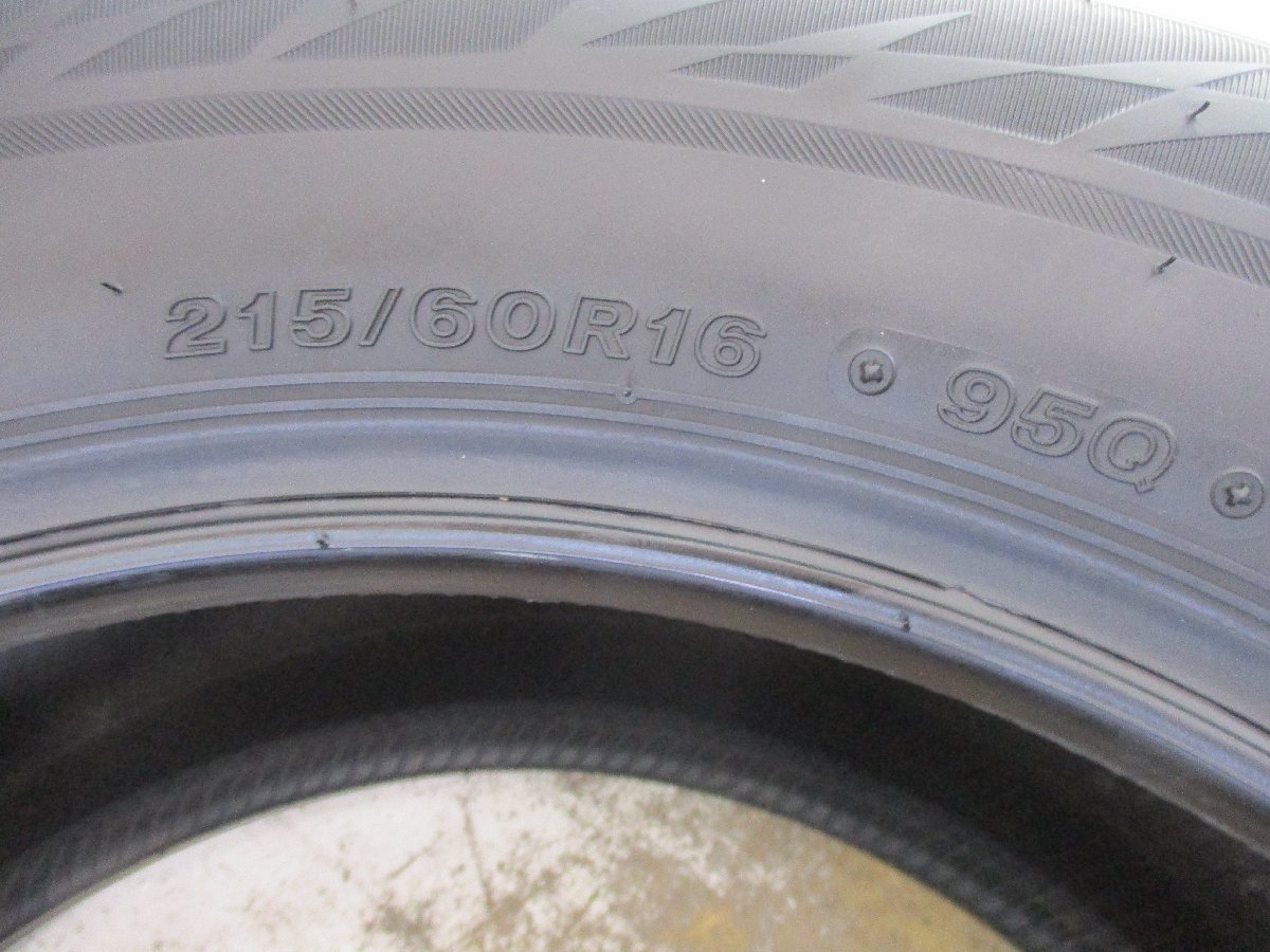 ■中古タイヤ■　215/60R16 95Q BRIDGESTONE BLIZZAK VRX2 エスティマ オデッセイ MPV等 冬タイヤ スタッドレス 激安　送料無料　B379_215/60R16