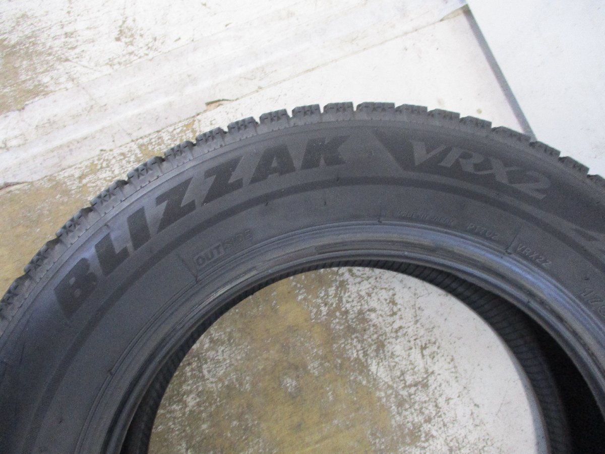 ■中古タイヤ■　175/65R14 82Q BRIDGESTONE VRX2 パッソ ノート フィット デミオ等 冬タイヤ スタッドレス 激安　送料無料　B392_VRX