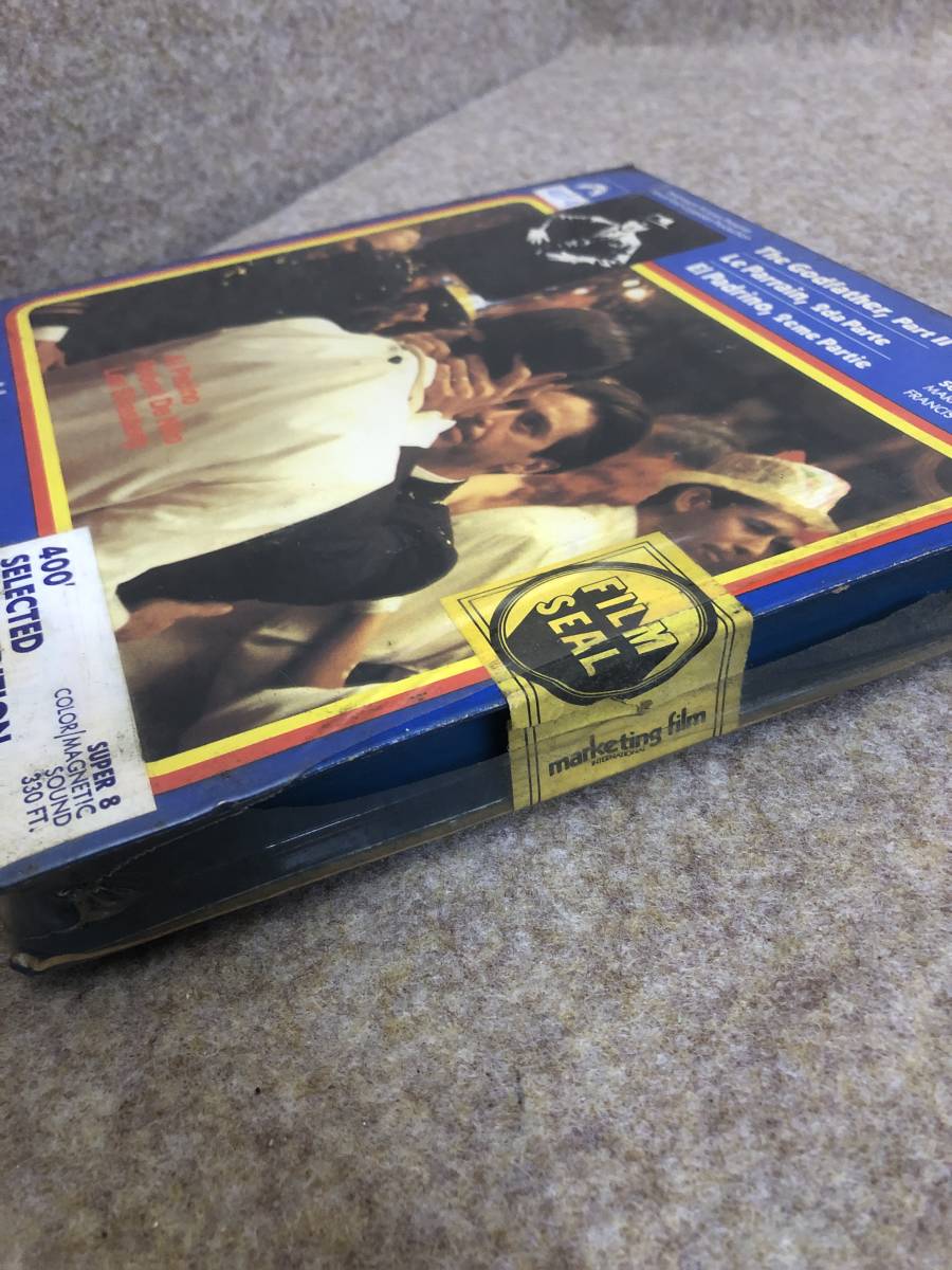 「THE GODFATHER Part2」 COPPOLA 8㎜film SUPER8 （Unopened）未開封 ゴッドファーザー　パート2 映画 8ミリフィルム 洋画 現状渡し_画像5