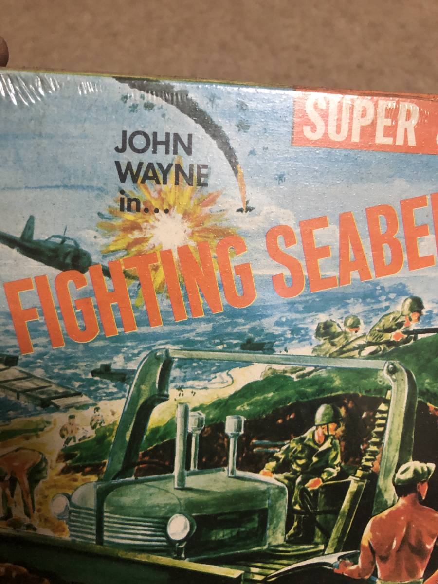 「FIGHTING SEABEES」(1944)John Wayne SUPER8 8㎜films（Unopened）未開封「血戦奇襲部隊」8ミリ J・ウェイン 米国 映画 洋画 現状渡し_画像4