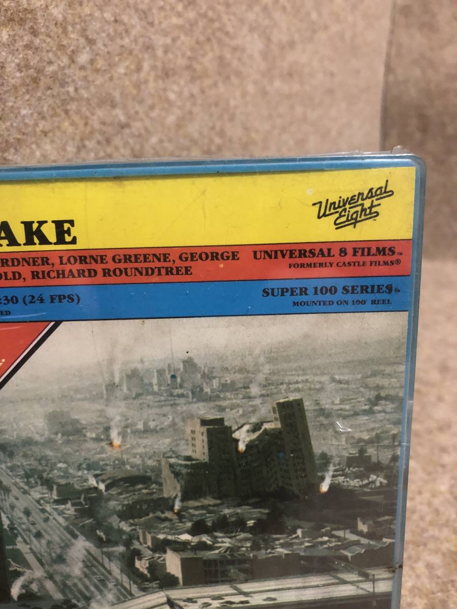 「EARTHQUAKE」（1974）Universal 8㎜films（Unopened）未開封「大地震」8ミリ 映画 洋画 現状渡しの画像3