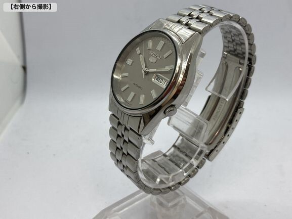 【可動品】SEIKO セイコーファイブ オートマチック 文字盤色:グレー 腕時計 7S26‐6000_画像4